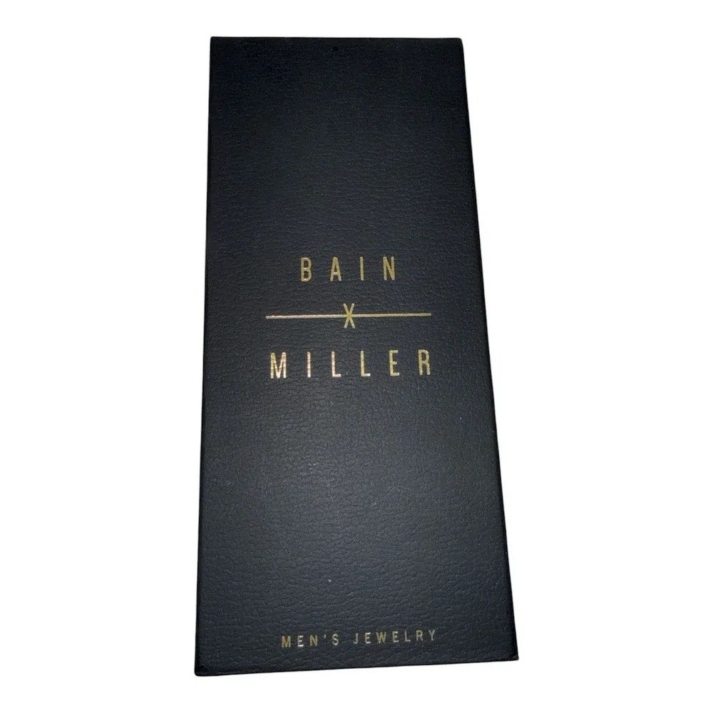 Bain x Miller Men's Brass Figaro Chain Necklace – 22